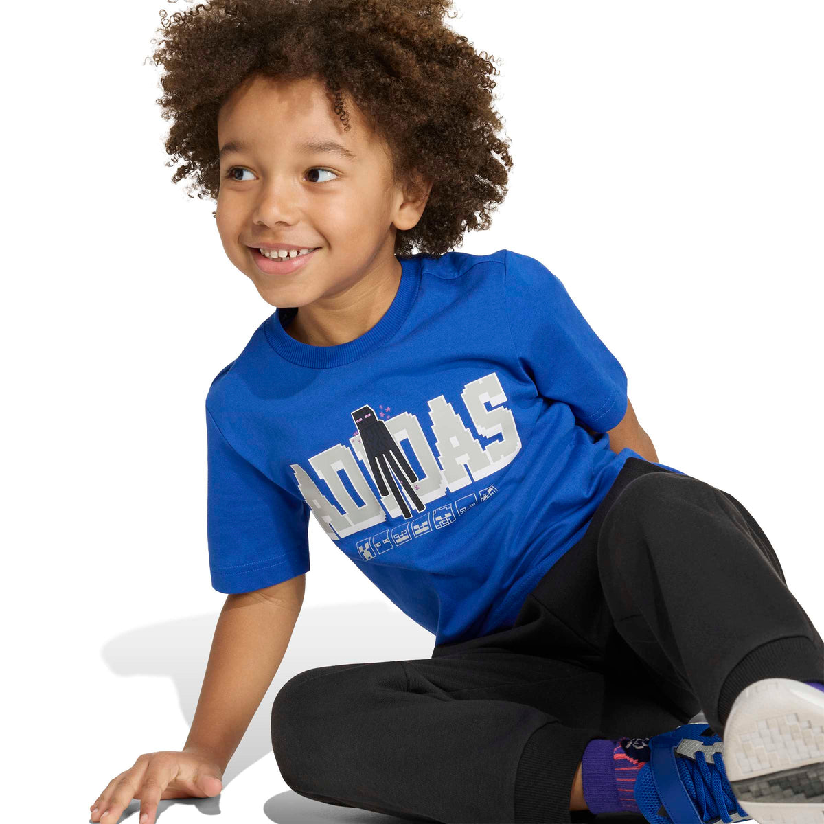 Tricou adidas Little Kids Minecraft Tee 2