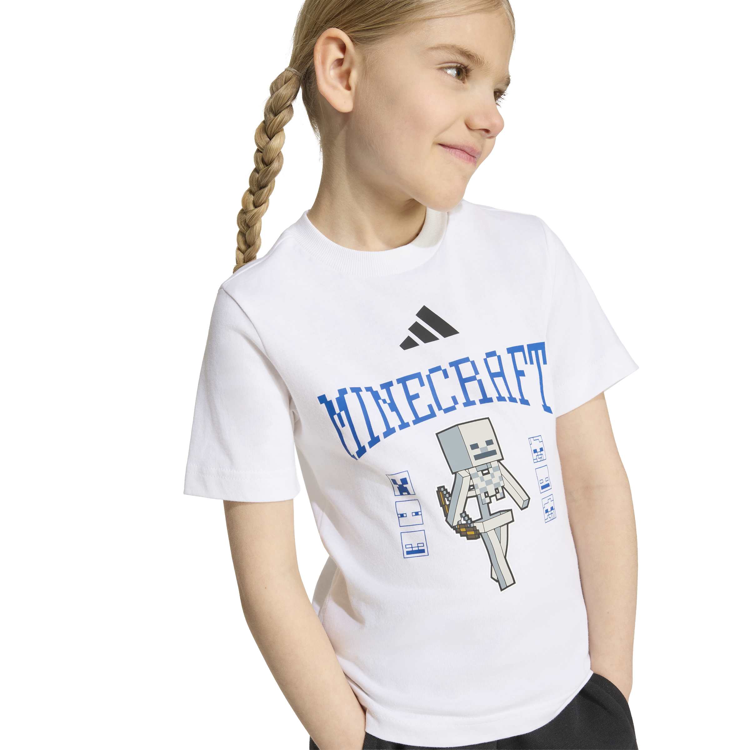 Image of Tricou adidas Little Kids Minecraft Tee