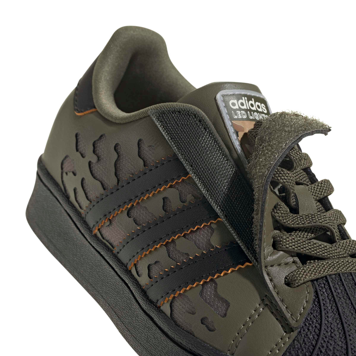 Pantofi sport adidas Originals Superstar LED Lights Closurefit Easy Lace Children