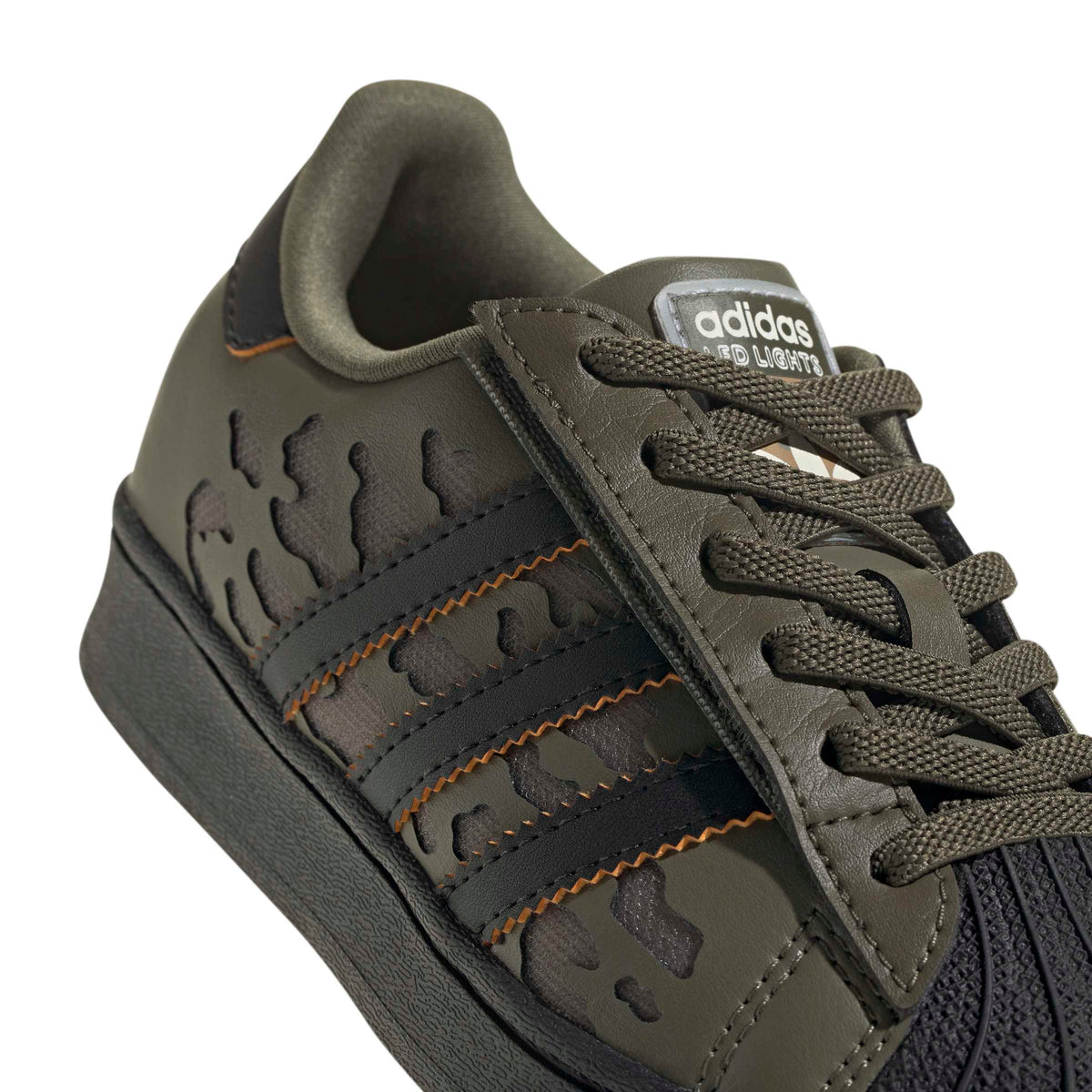 Pantofi sport adidas Originals Superstar LED Lights Closurefit Easy Lace Children