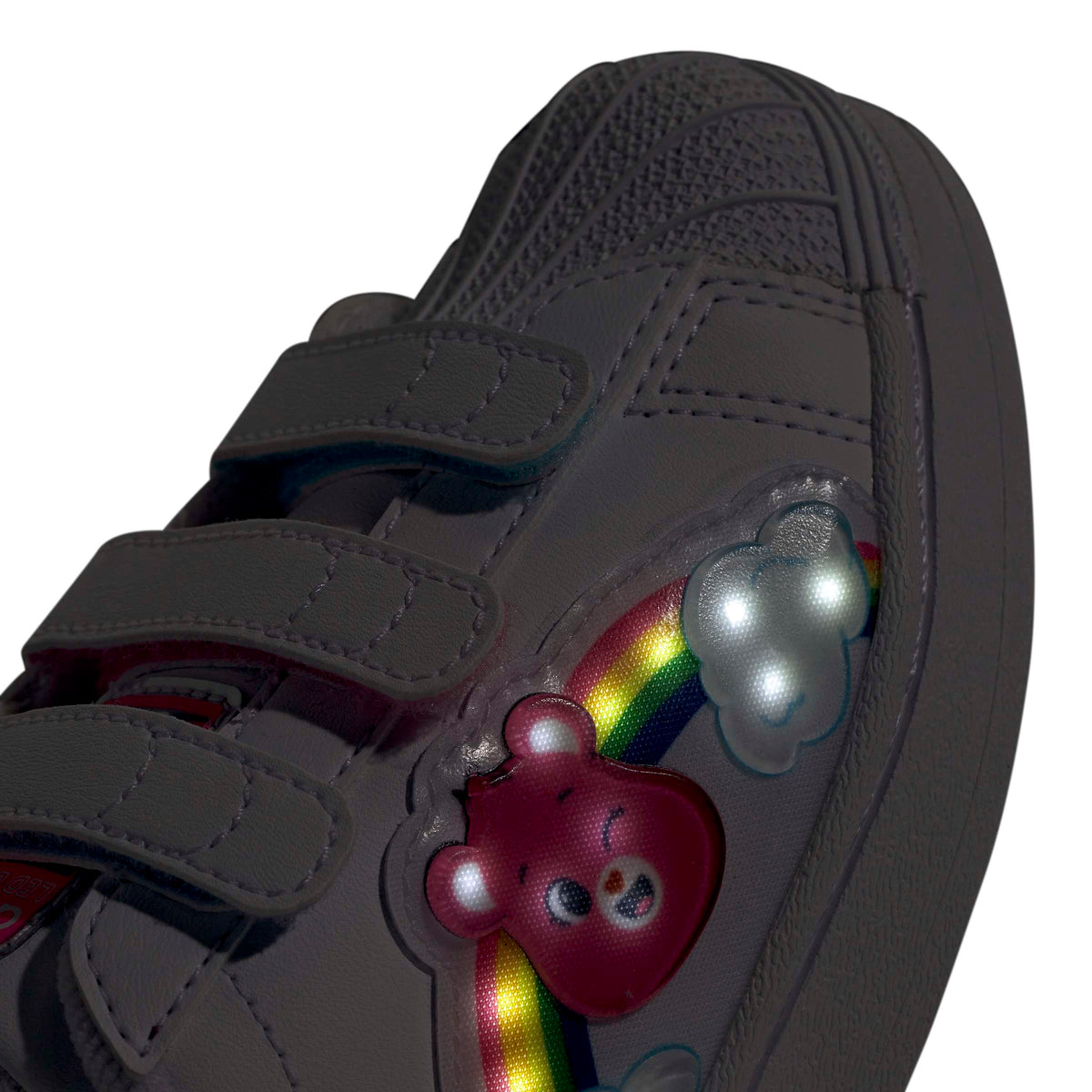 Pantofi sport adidas Superstar LED Lights Closurefit Children