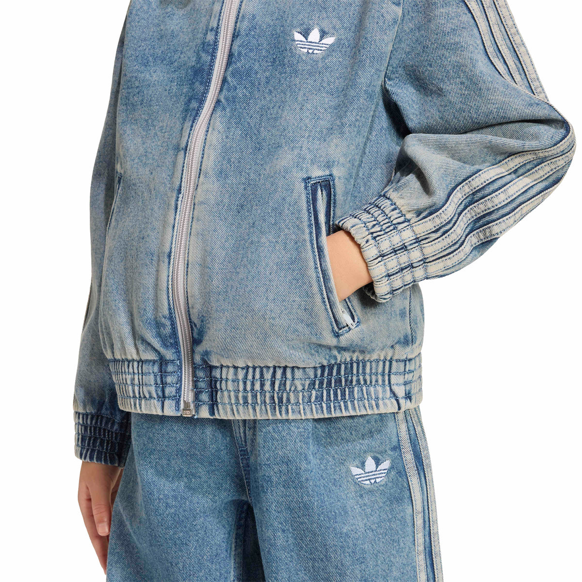 Geacă adidas Firebird Denim