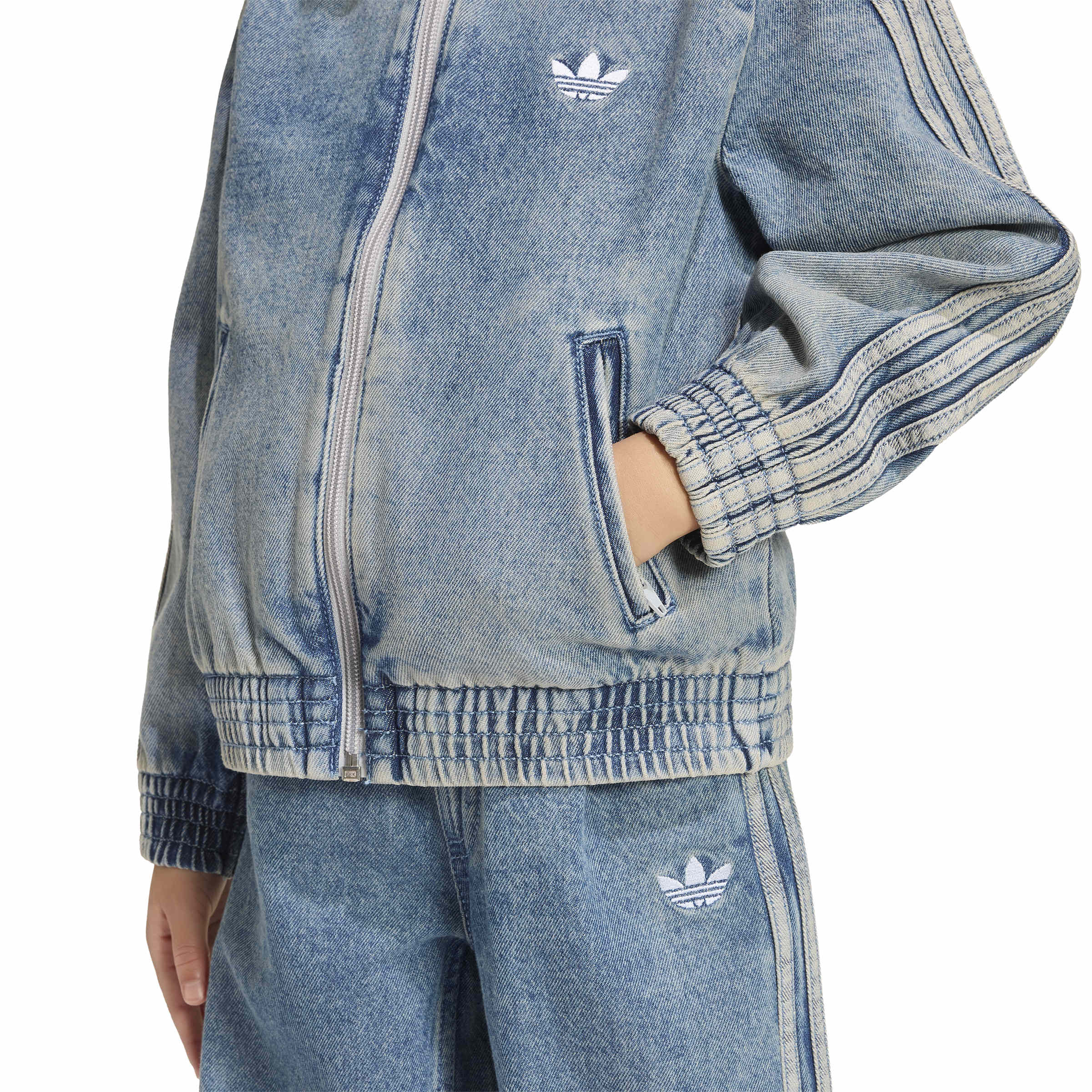 Geacă adidas Firebird Denim