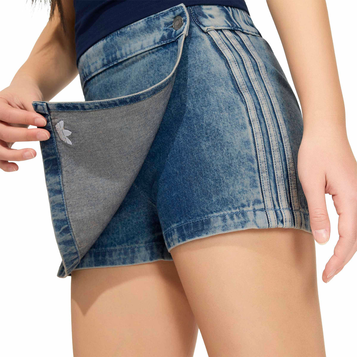 Fustă adidas Originals Denim Skort