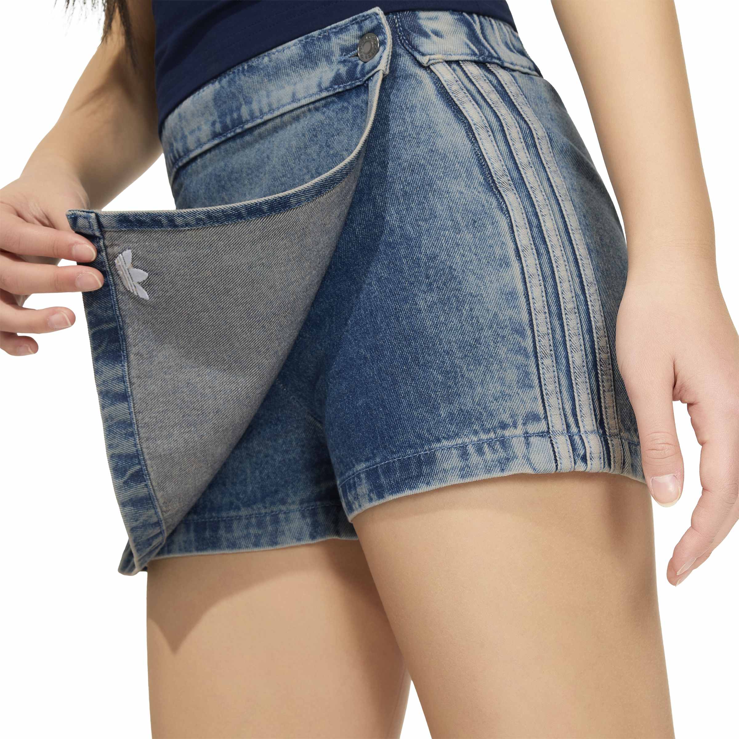 Fustă adidas Originals Denim Skort