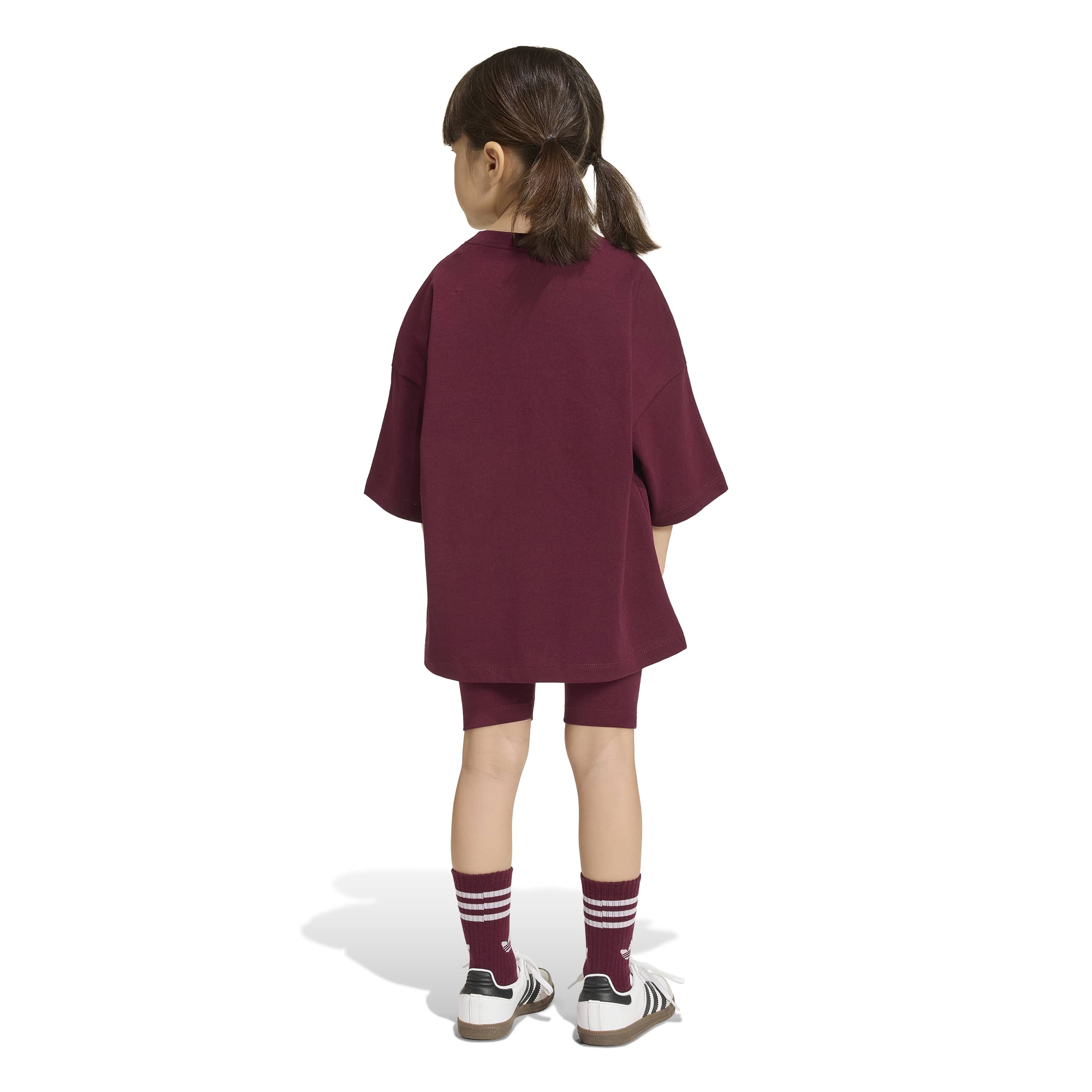 Image of Set tricou și pantaloni scurți adidas Originals Cropped Tee