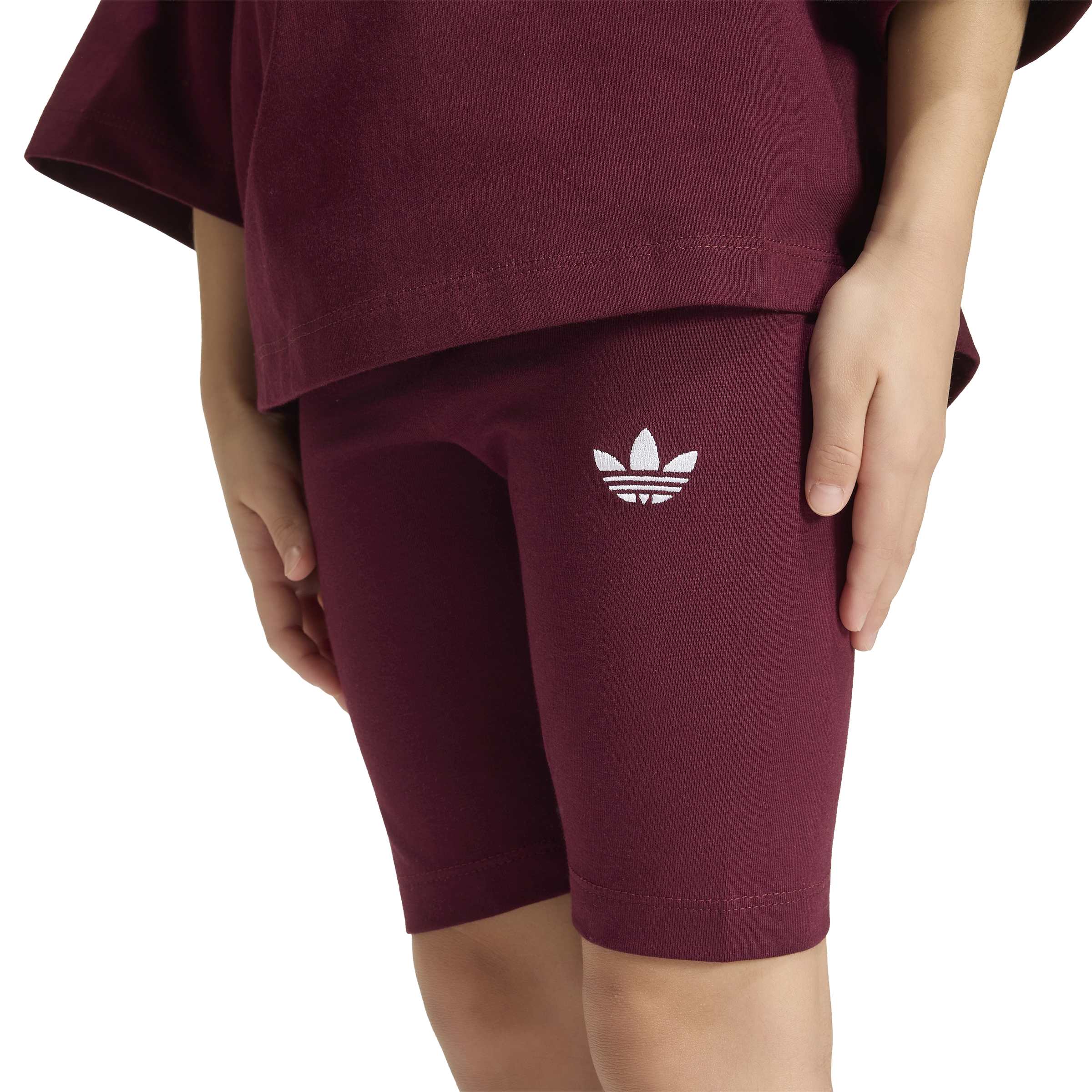Image of Set tricou și pantaloni scurți adidas Originals Cropped Tee