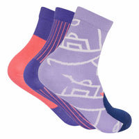 Șosete adidas Little Kids Trainstripe 3-Pack