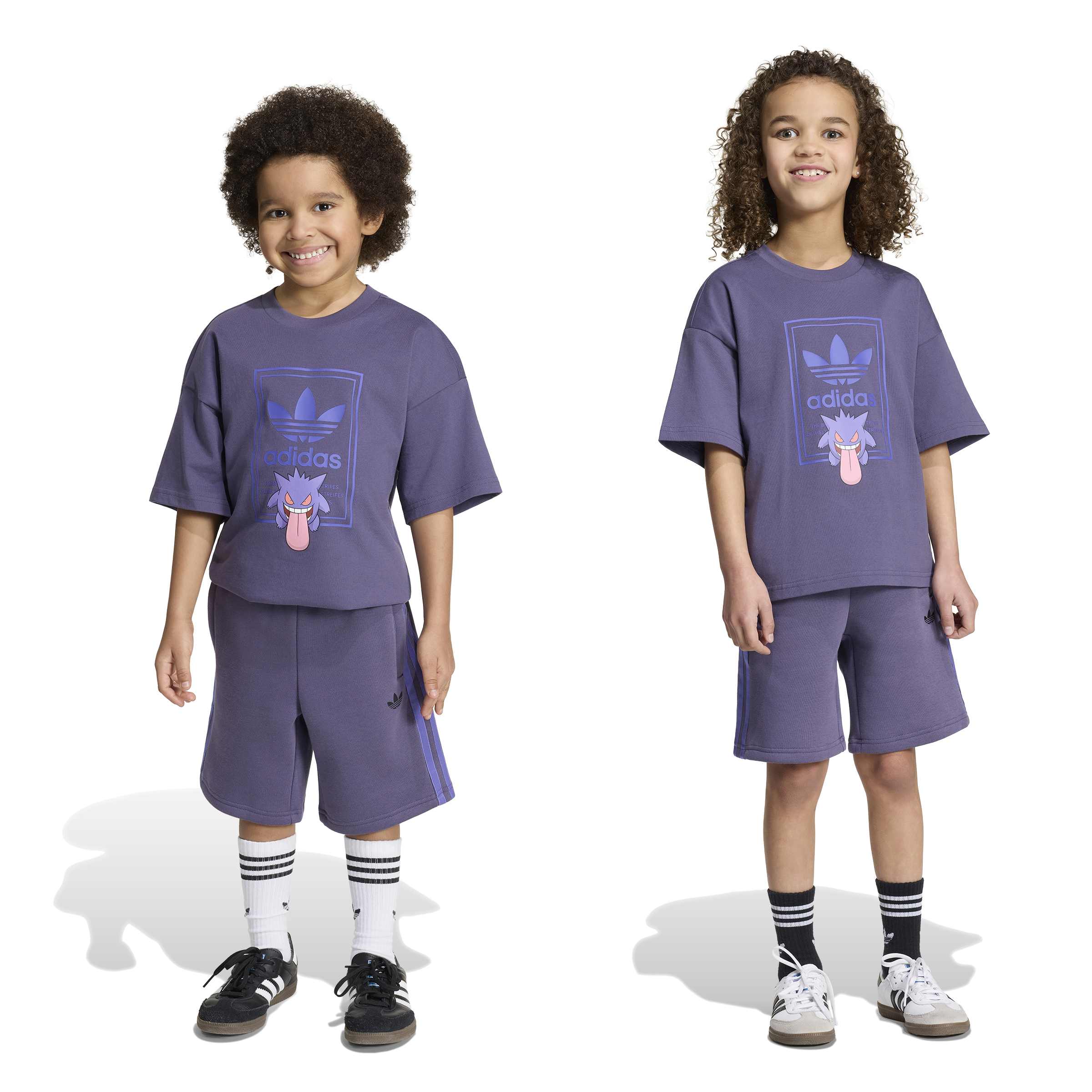 Image of Set tricou și pantaloni scurți adidas Originals Loose