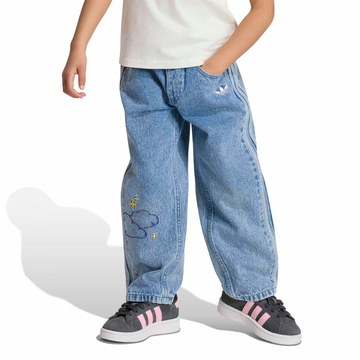Blugi adidas Originals Loose Den