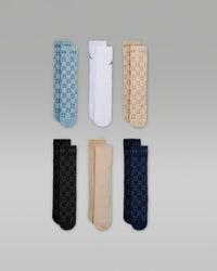 Sosete Jordan Monogram Essential 6Pk Crew EU 27 - EU 40