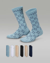 Sosete Jordan Monogram Essential 6Pk Crew EU 27 - EU 40