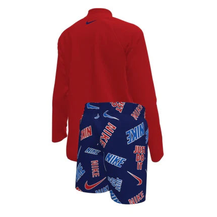 Image of Set bluza si sort de inot Nike 4 - 7 Ani
