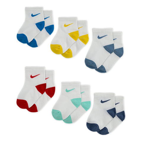 Sosete Nike Nike Pop Color Ankle 6Pk 6-12 luni