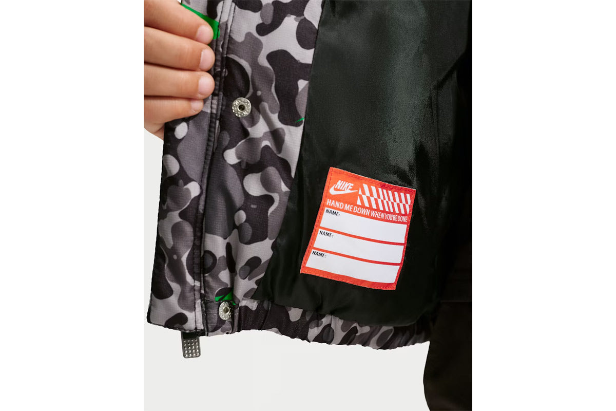 Geacă Nike Jacquard Logo Mixed Media Puffer