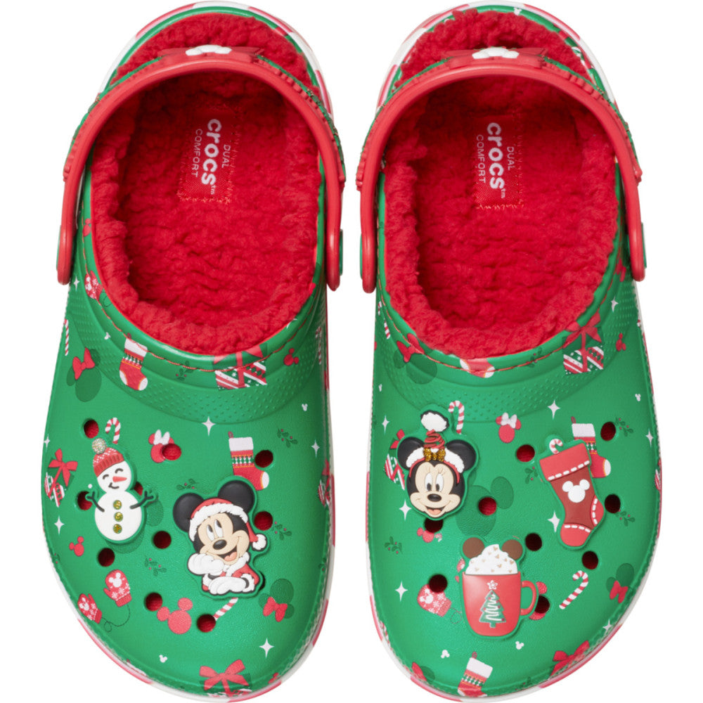 Image of Sandale-Crocs-Crocs Classic Mickey Xmass Lined Clog T EU 19 - EU 28
