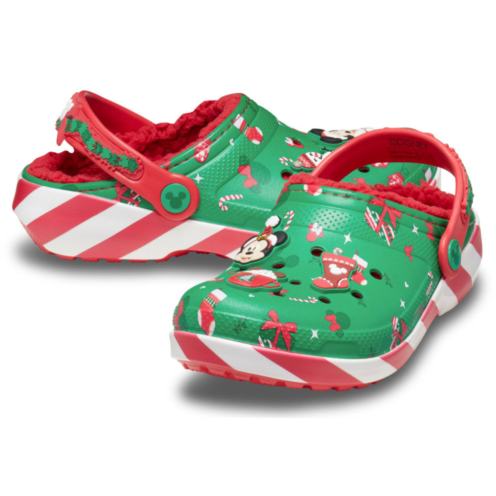 Image of Sandale-Crocs-Crocs Classic Mickey Xmass Lined Clog T EU 19 - EU 28