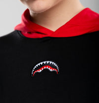 Hanorac Sprayground Next Level Long Hoodie Black T-Shirt 8 - 16 Ani