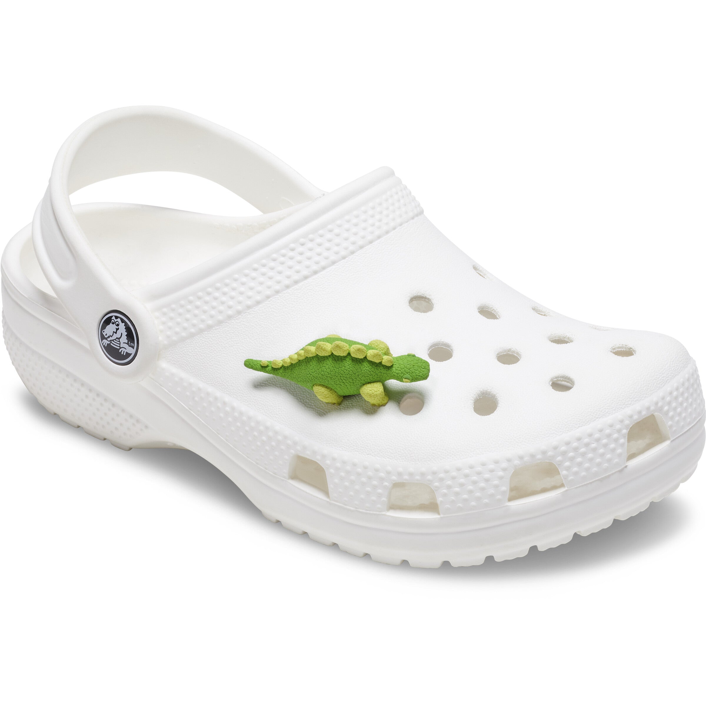 Image of Jibbitz Crocs 3D Green Dino With Scales