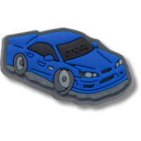 Jibbitz Crocs Glow Blue Street Race Car