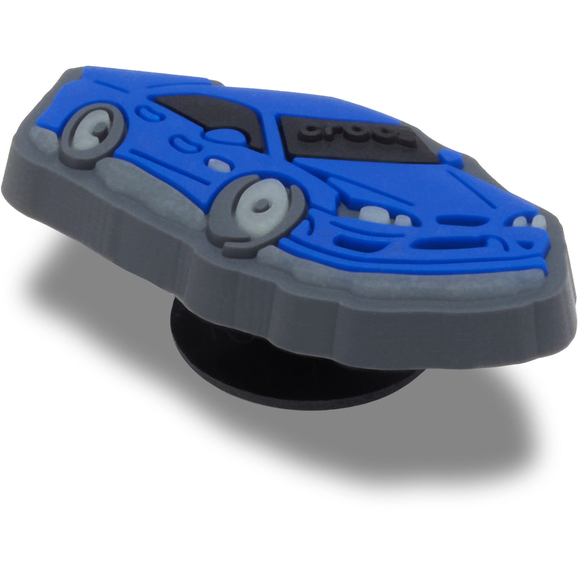 Image of Jibbitz Crocs Glow Blue Street Race Car