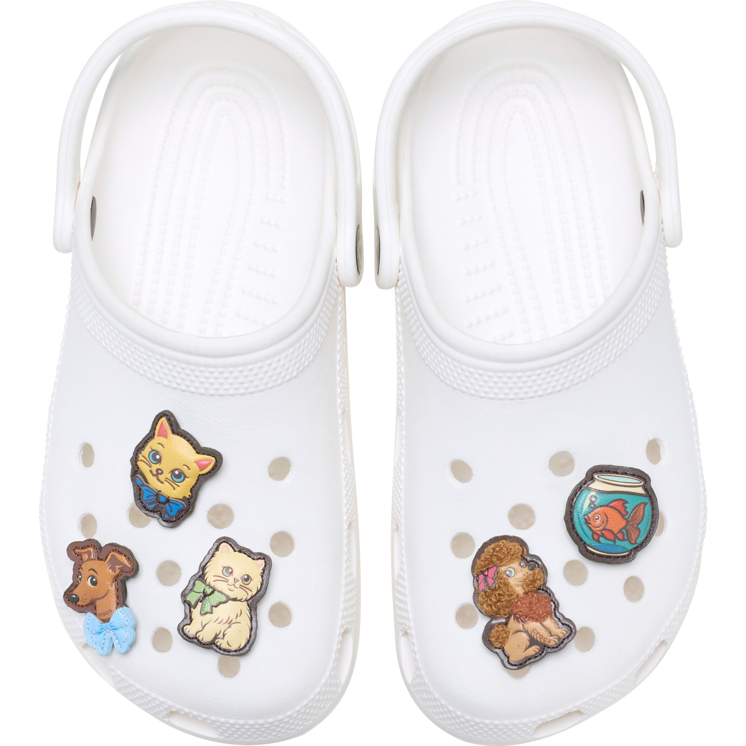 Image of Jibbitz Crocs Vintage Pets 5-Pack