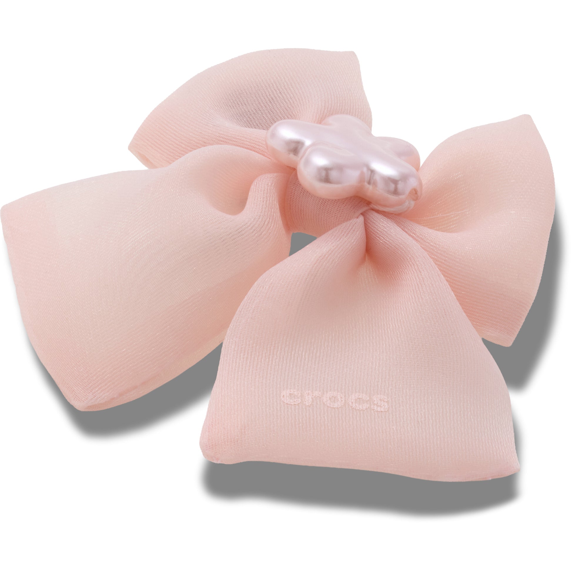 Jibbitz Crocs Sheer Pink Bow