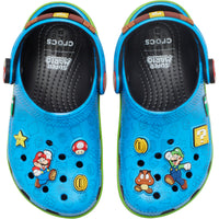 Saboți Crocs Classic Super Mario Toddler