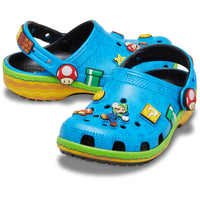 Saboți Crocs Classic Super Mario Toddler
