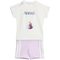Set tricou si pantaloni scurti adidas Frozen 0 - 4 Ani