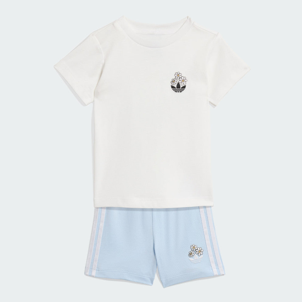 Set tricou si pantaloni scurti adidas 12 Luni - 4 Ani