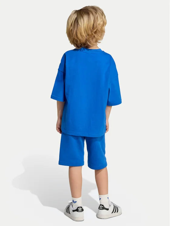 Set 2 piese adidas Short Tee Set Big Logo Execution 5 - 8 Ani