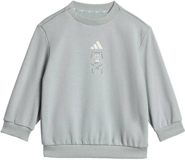 Set bluza si pantaloni sport adidas Infant Trainstar Set 0 - 4 Ani