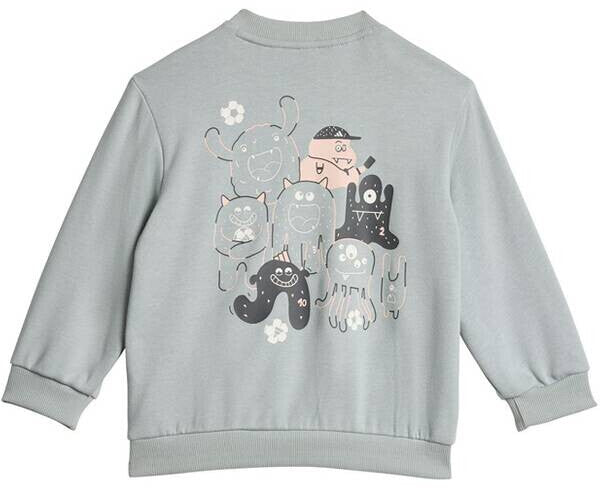 Set bluza si pantaloni sport adidas Infant Trainstar Set 0 - 4 Ani