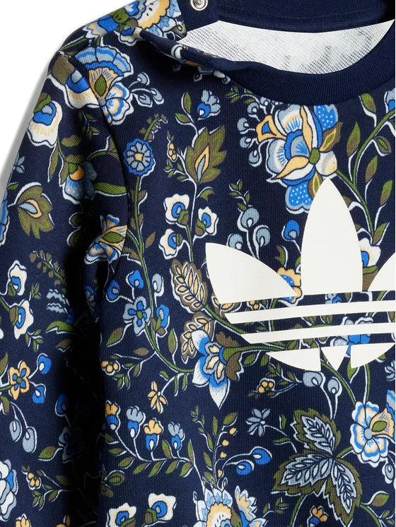 Image of Trening Adidas Originals X Liberty London Crew Set Kids 0 - 4 Ani