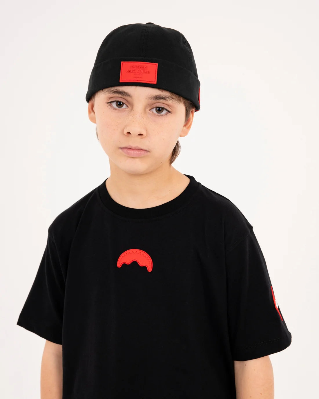 Image of Tricou Sprayground Touch Of Red Regular Negru