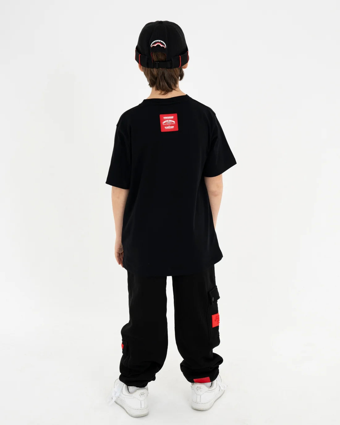 Image of Tricou Sprayground Touch Of Red Regular Negru