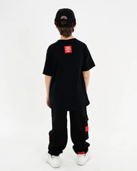 Tricou Sprayground Touch Of Red Regular Negru
