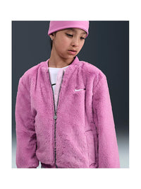 Jacheta Nike Faux Fur Bomber 3 - 7 Ani