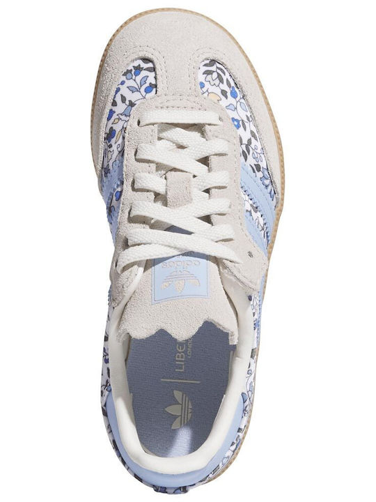 Image of Sneakers Samba Og X Liberty London Comfort Closure Elastic Lace Shoes Kids EU 28 - EU 32