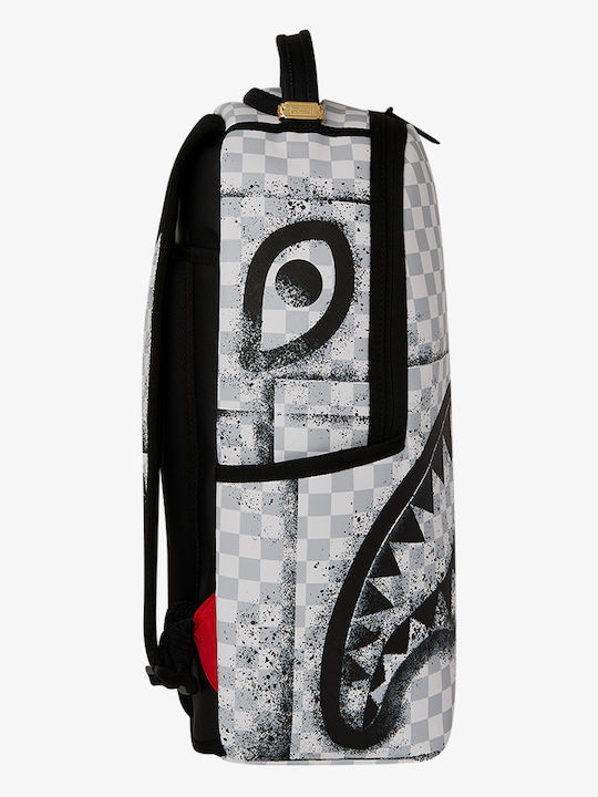 Rucsac Sprayground Red Stencil Shark