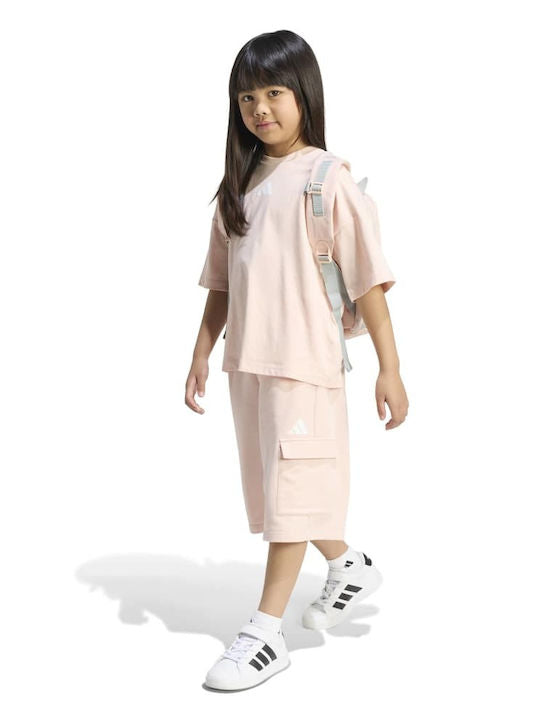 Image of Set tricou si pantaloni scurti adidas Little Kids Trainstar 4 - 8 Ani