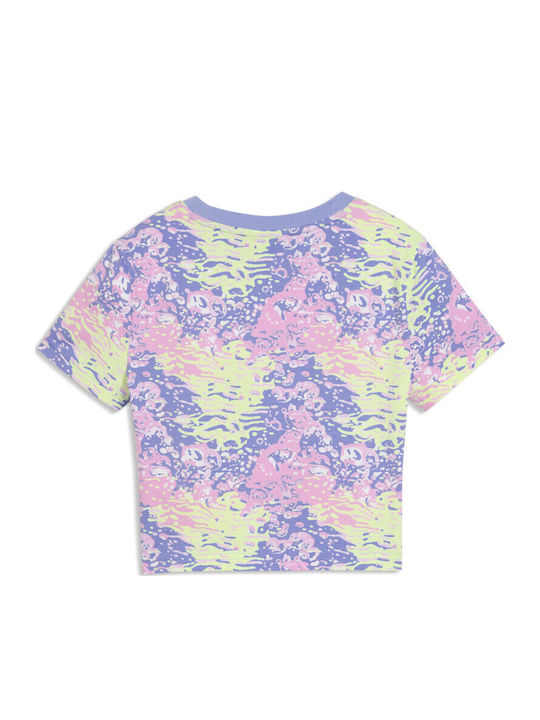 Image of Tricou Puma Luminous Cloud Aop Baby 8 - 14 Ani