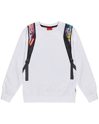 Jacheta Les Backpack In Crew White Plus Nylon 8 - 16 Ani