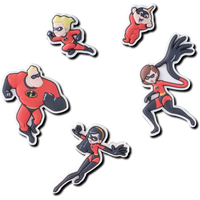 Jibbitz Crocs Pixar Incredibles 5-Pack