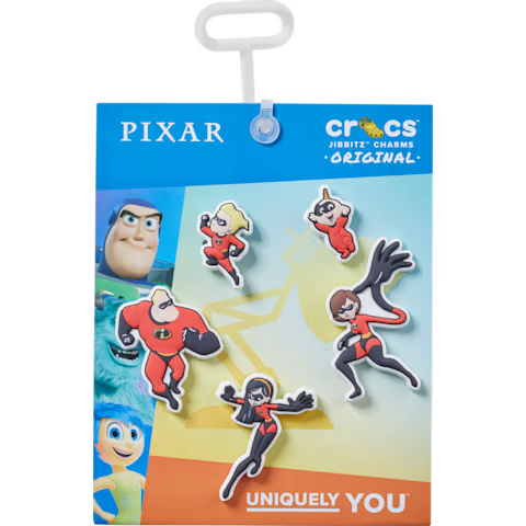 Image of Jibbitz Crocs Pixar Incredibles 5-Pack