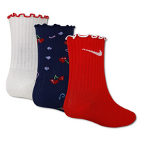 Sosete Nike Cherry Lettuce Micro 3 Perechi