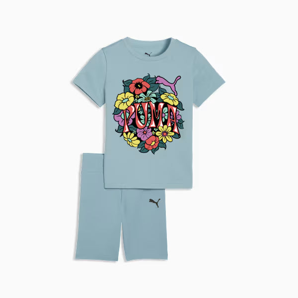 Image of Set tricou si pantaloni scurti Puma Mid90S Graphic si Colanti