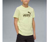 Tricou Puma Ess Camo 6 - 14 Ani