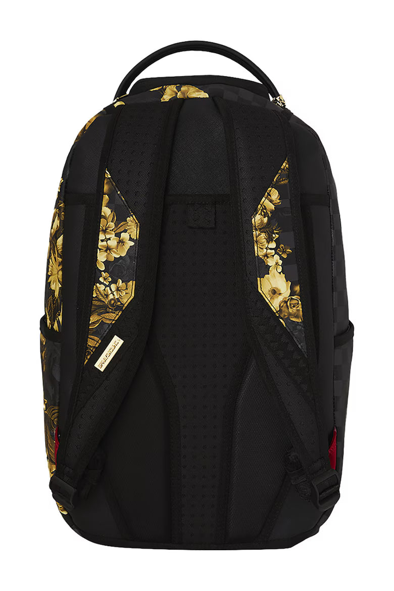 Rucsac Sprayground Gold Floral Remix